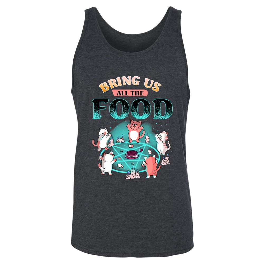 Unisex Jersey Tank - AANFDARV - Dark Grey Heather - 6