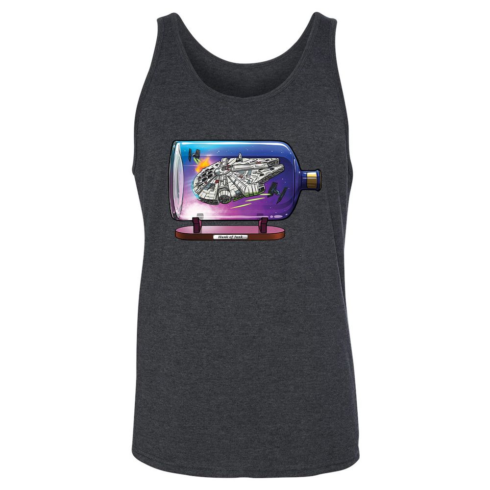 Unisex Jersey Tank - WTVCDW9A - Dark Grey Heather - 6