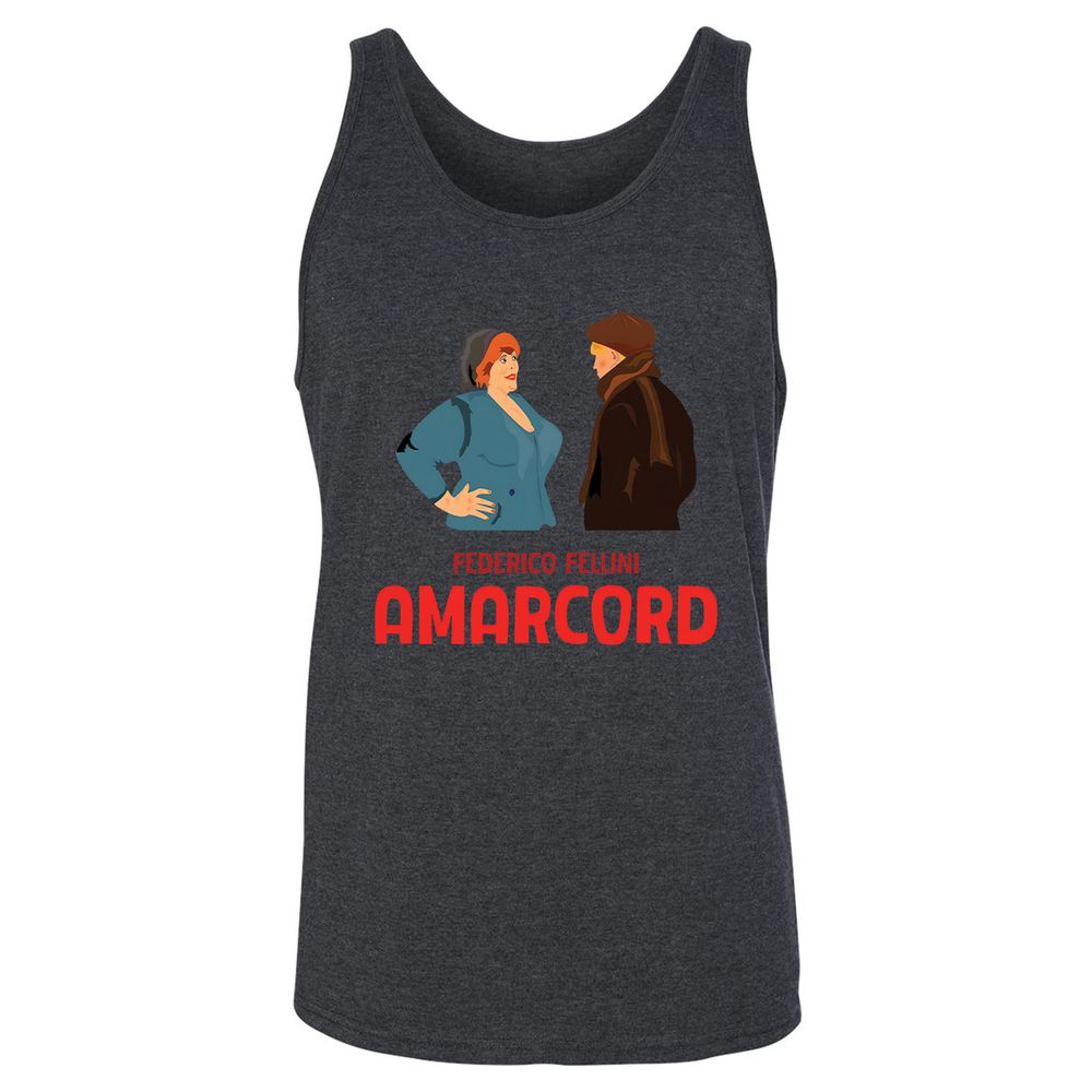 Unisex Jersey Tank - E6VSDY52 - Dark Grey Heather - 6
