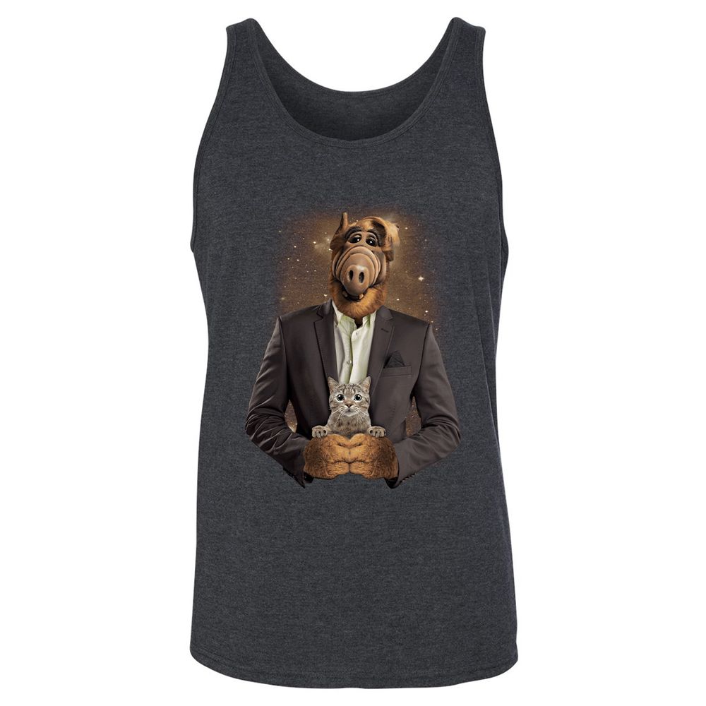 Unisex Jersey Tank - WNVZ1UY8 - Dark Grey Heather - 6