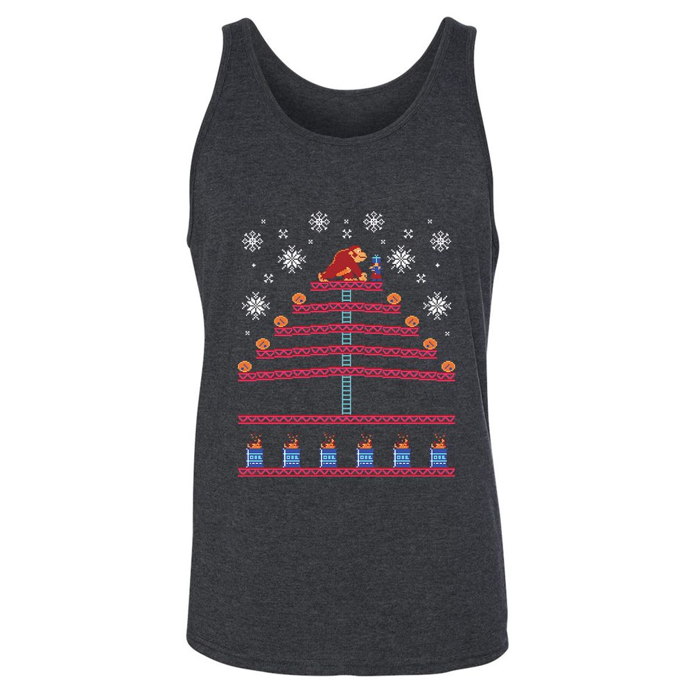 Unisex Jersey Tank - 9JR75679 - Dark Grey Heather - 6