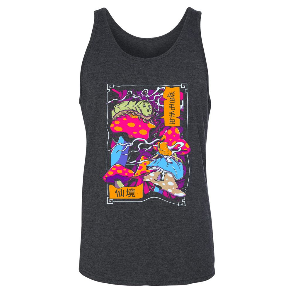 Unisex Jersey Tank - VGLC2JL5 - Dark Grey Heather - 6