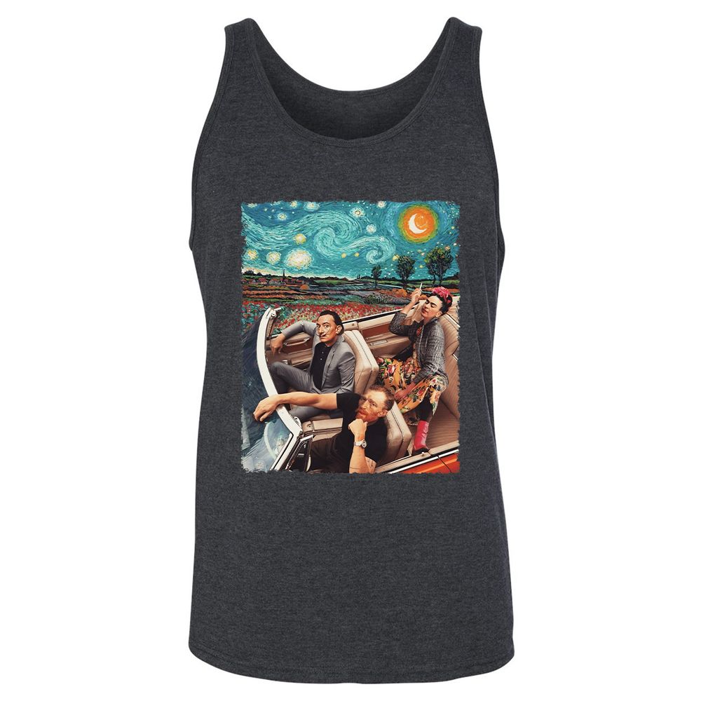 Unisex Jersey Tank - D5NNJCXH - Dark Grey Heather - 6