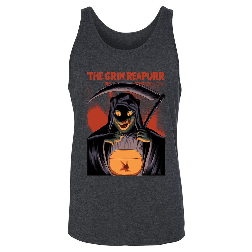 Unisex Jersey Tank - P44SB8ZG - Dark Grey Heather - 6