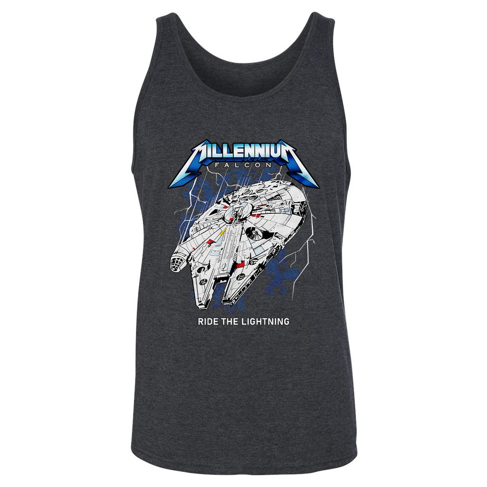 Unisex Jersey Tank - 83FNTNMX - Dark Grey Heather - 6