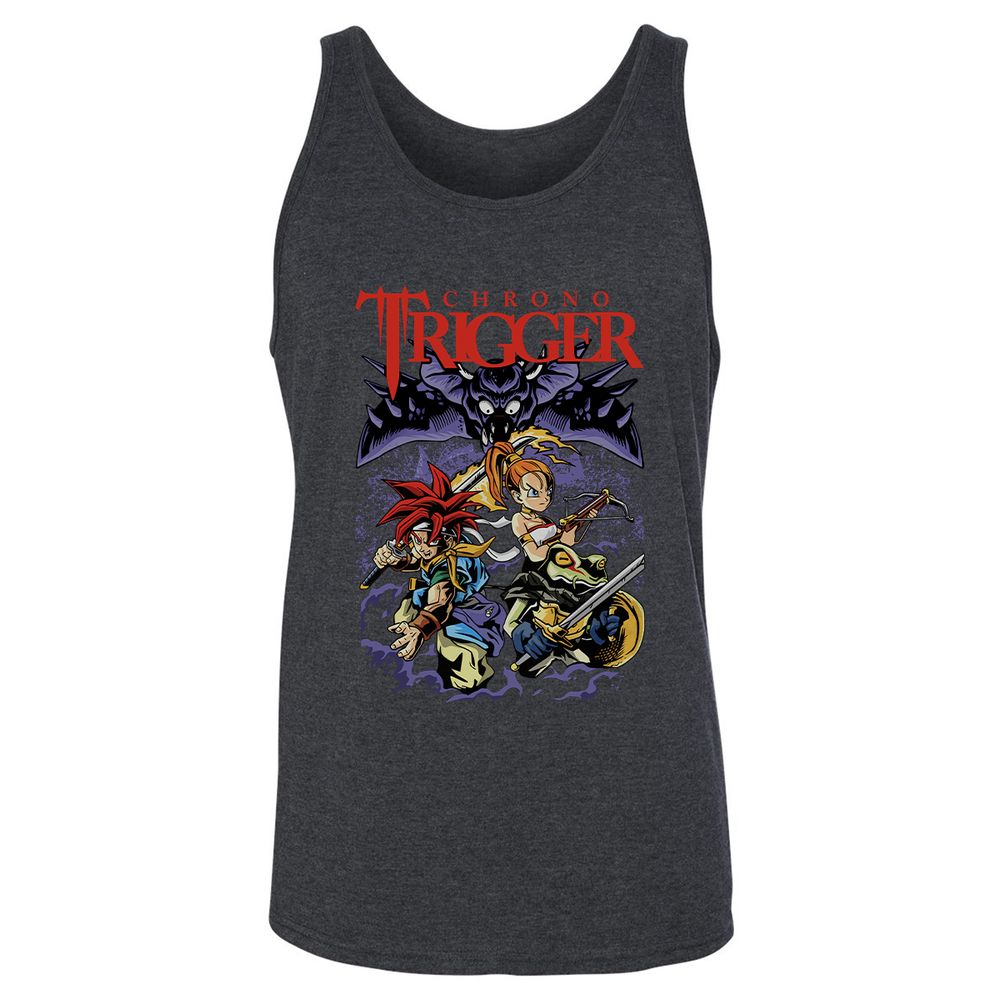 Unisex Jersey Tank - A34RR6CD - Dark Grey Heather - 6