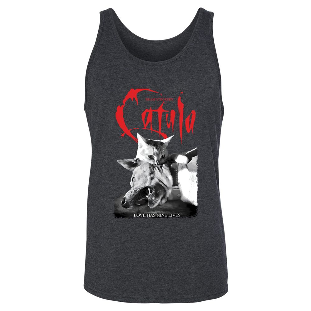 Unisex Jersey Tank - VTVHCSEA - Dark Grey Heather - 6