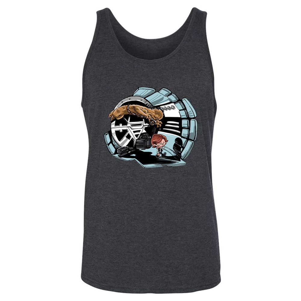 Unisex Jersey Tank - FTBMKYR7 - Dark Grey Heather - 6