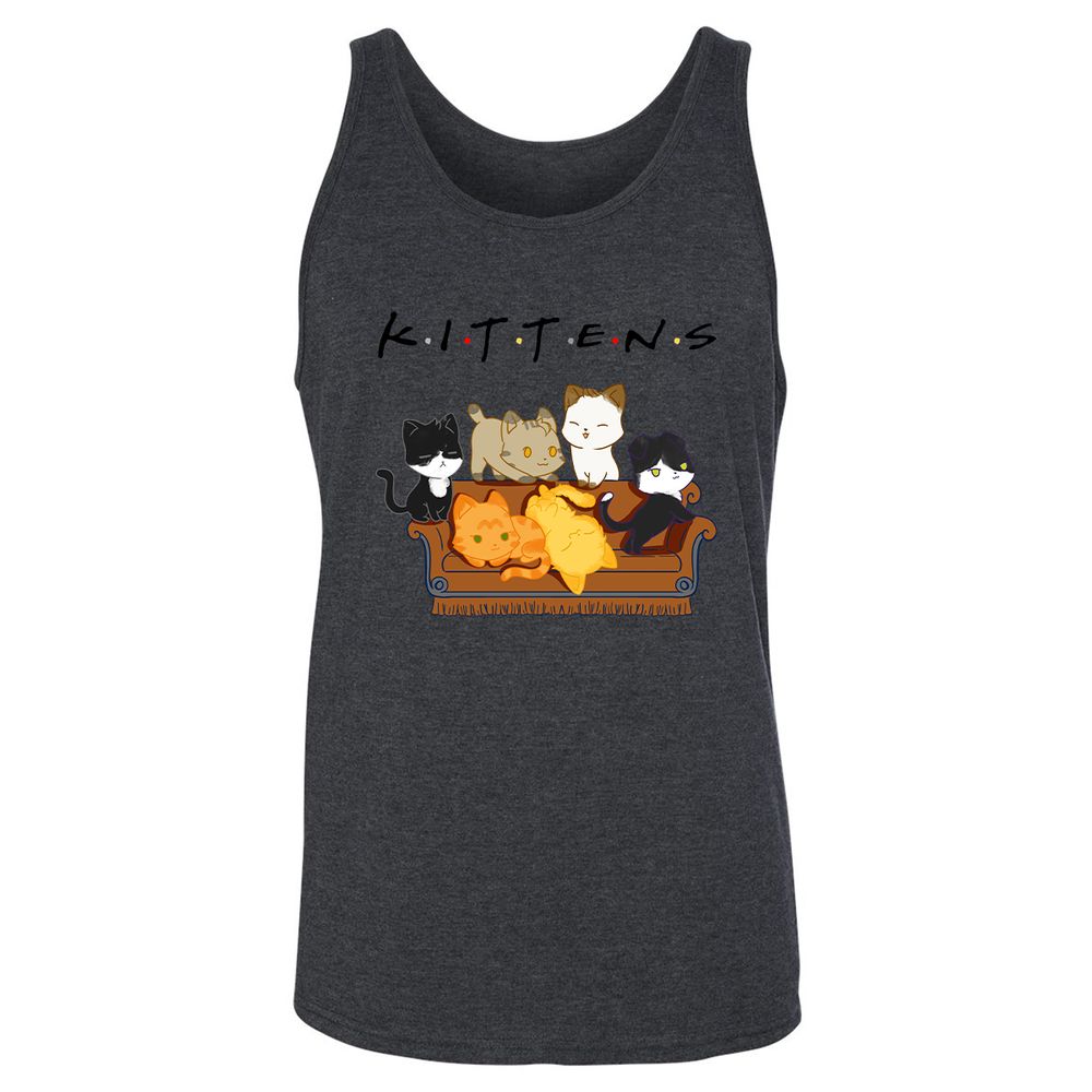 Unisex Jersey Tank - RRVPJECG - Dark Grey Heather - 6