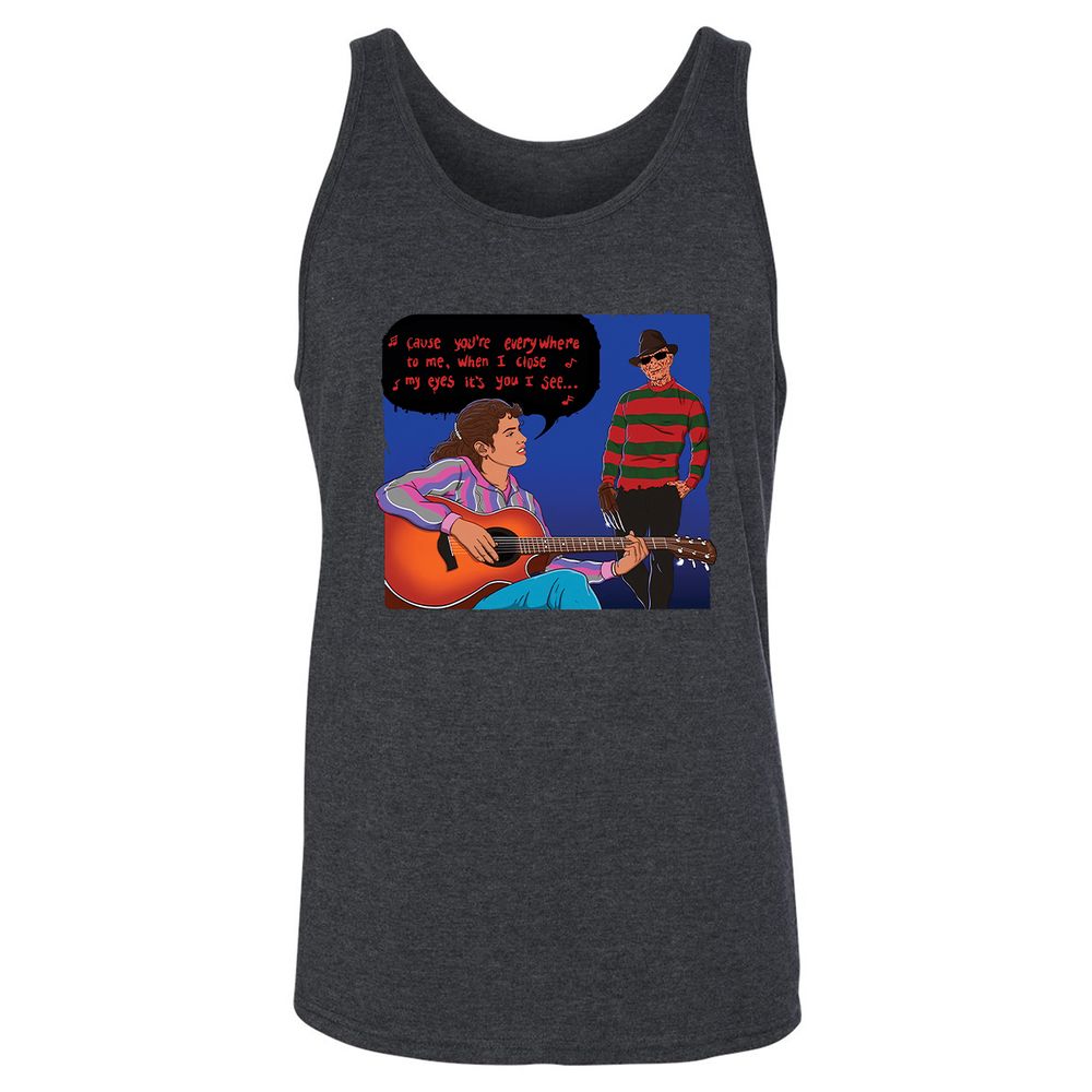 Unisex Jersey Tank - F6S38P9X - Dark Grey Heather - 6