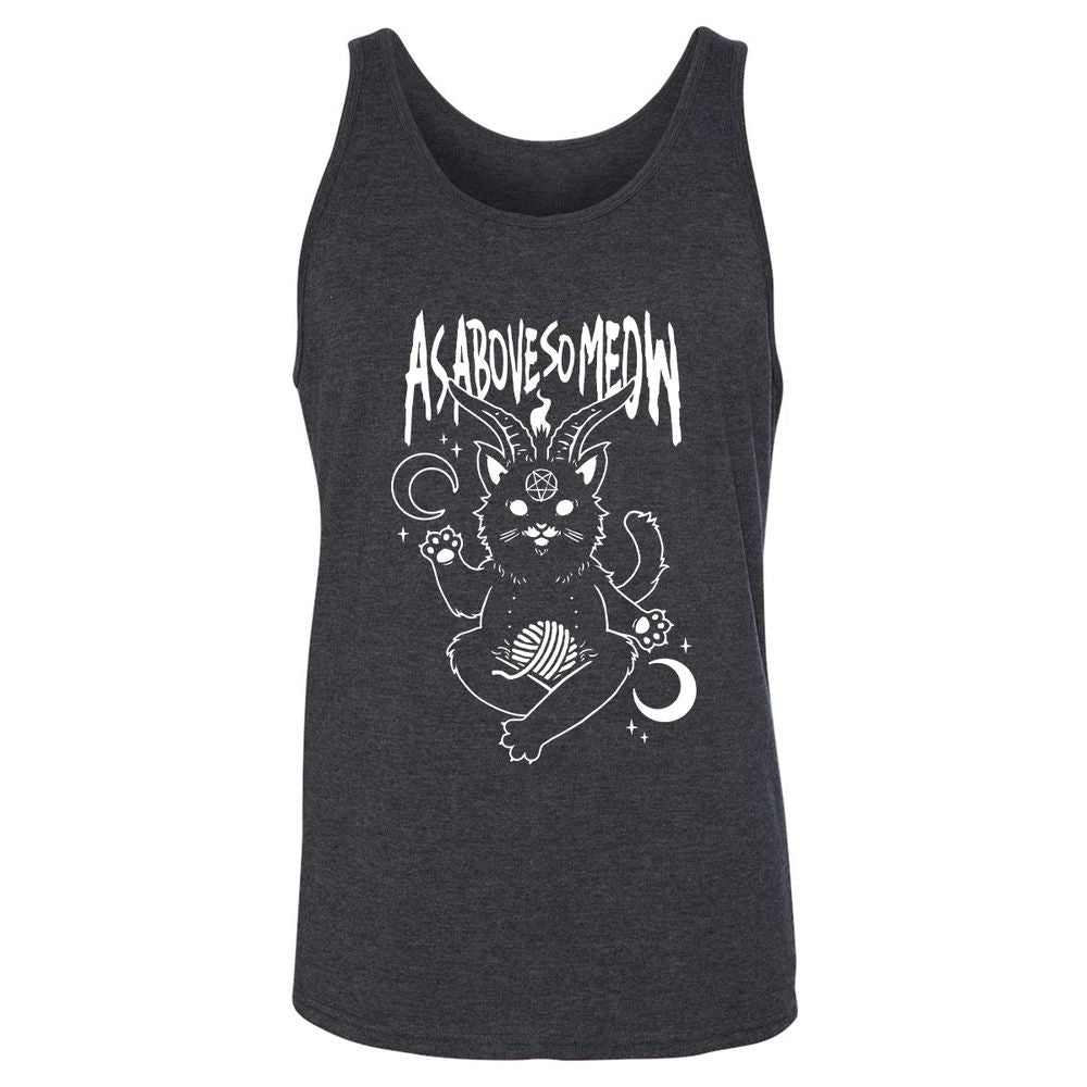 Unisex Jersey Tank - AT1VTNFM - Dark Grey Heather - 6