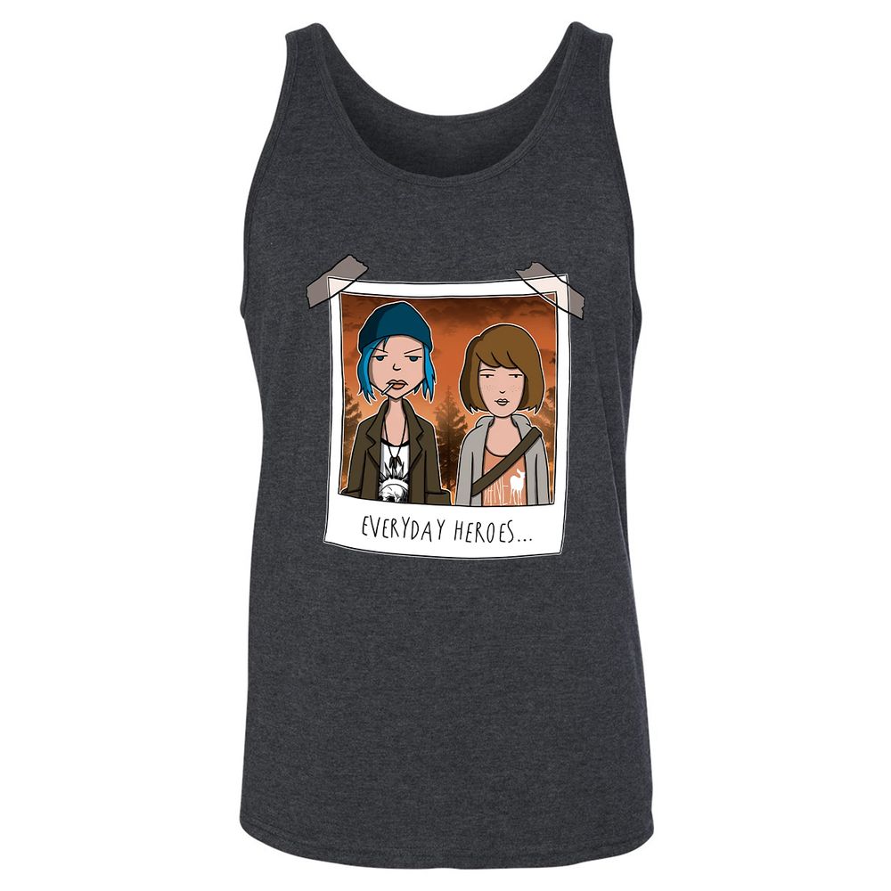 Unisex Jersey Tank - HN5F9SZ5 - Dark Grey Heather - 6