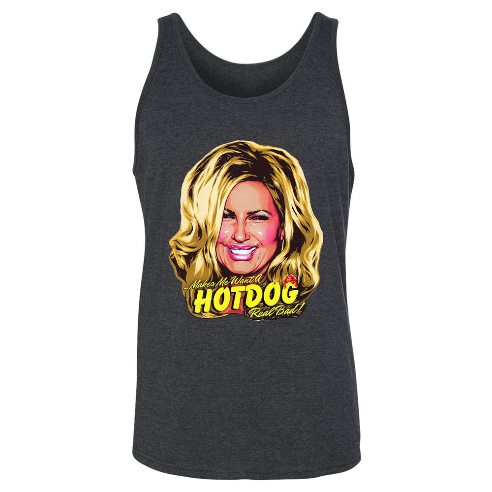 Unisex Jersey Tank - LAYNSG6X - Dark Grey Heather - 6