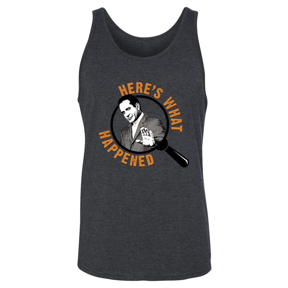 Unisex Jersey Tank - 458WS1PJ - Dark Grey Heather - 6