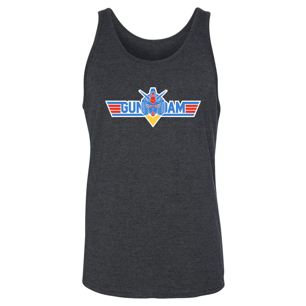 Unisex Jersey Tank - NTXLVUA6 - Dark Grey Heather - 6