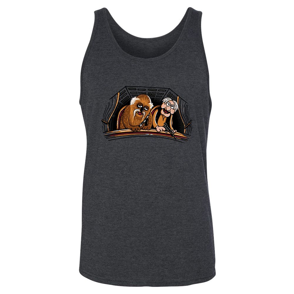 Unisex Jersey Tank - 4MDMRGFX - Dark Grey Heather - 6