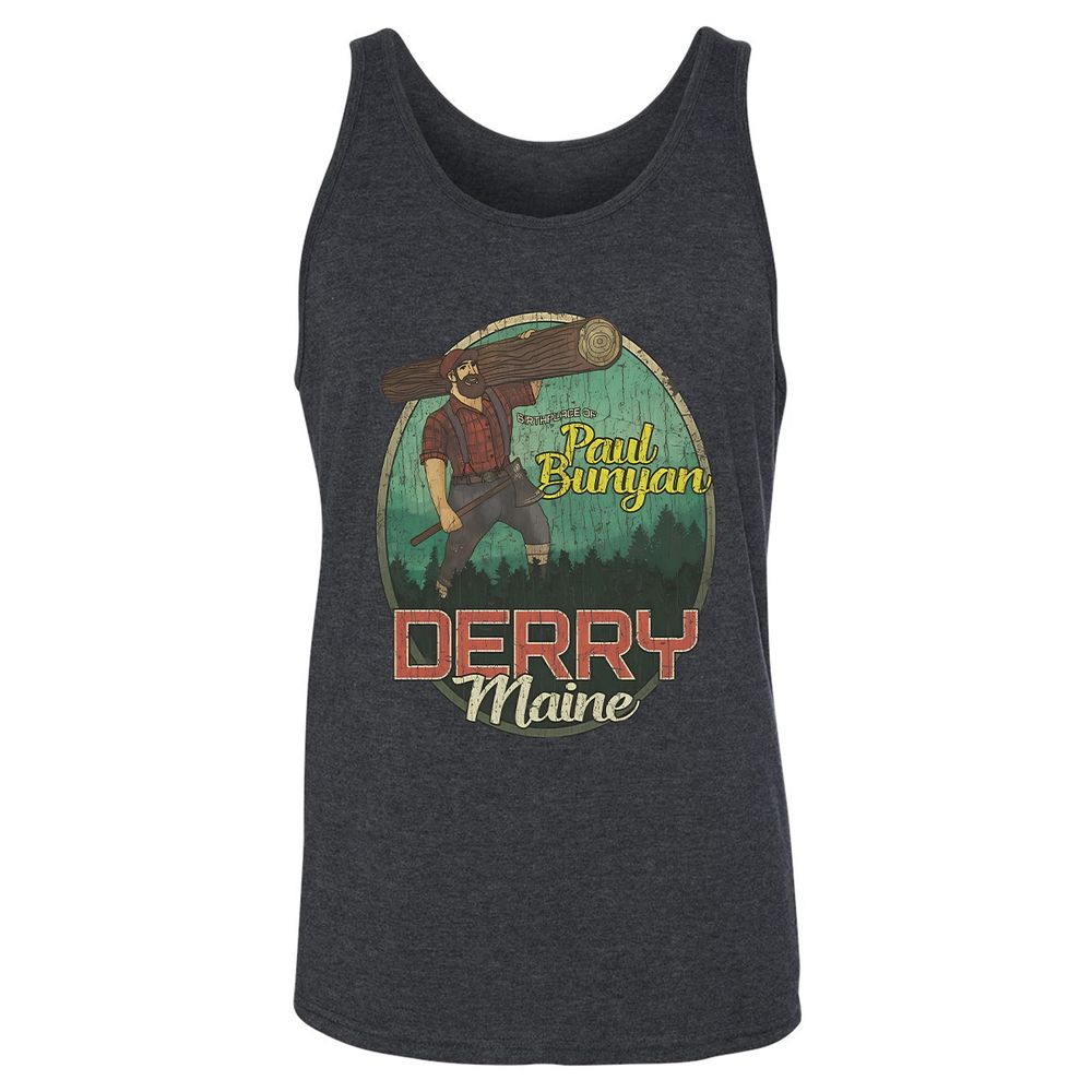 Derry Birthplace of Paul Bunyan - Dark Grey Heather - 6