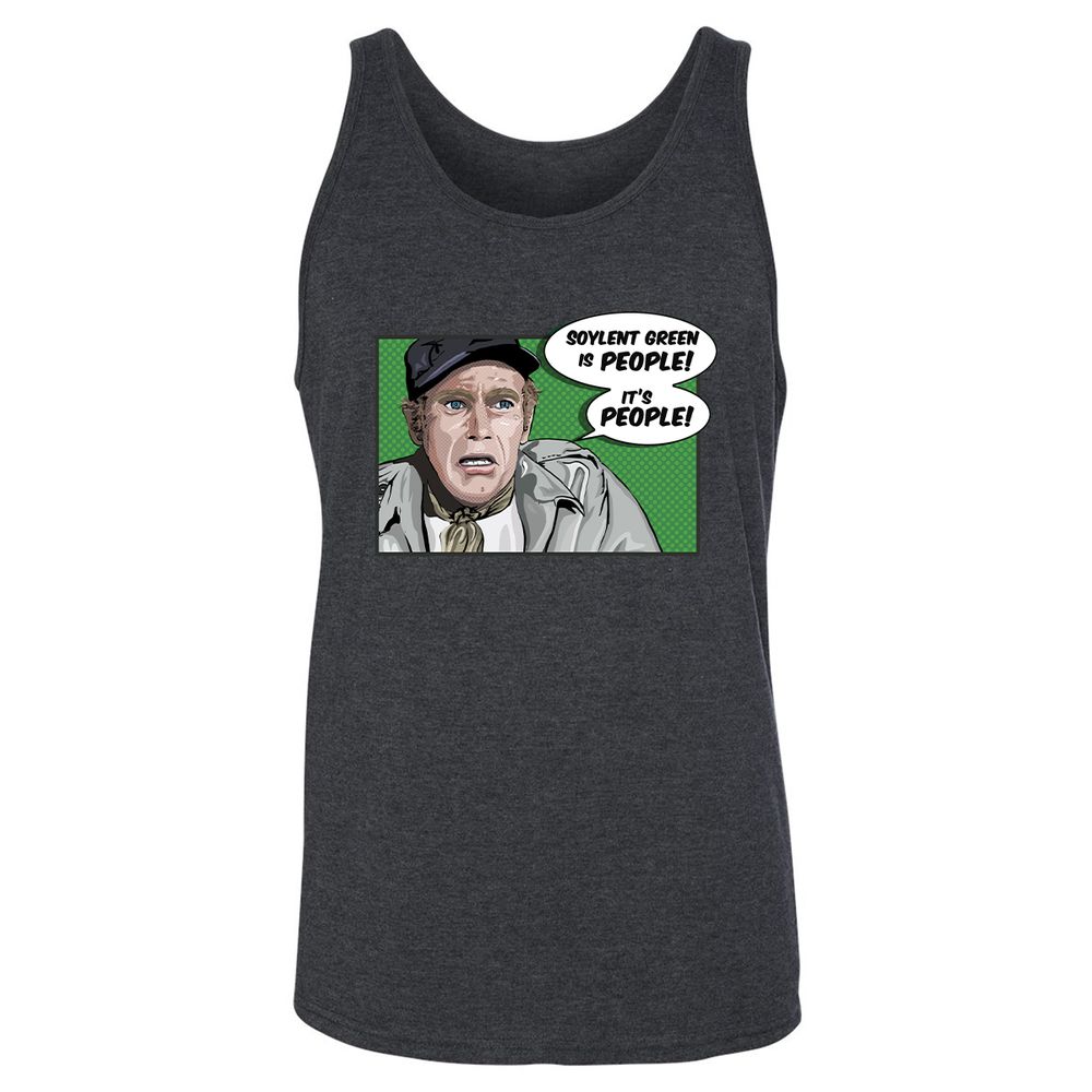 Unisex Jersey Tank - S2ZDXZML - Dark Grey Heather - 6
