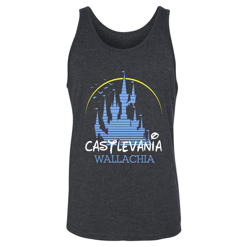 Unisex Jersey Tank - WAX5UZAN - Dark Grey Heather - 6