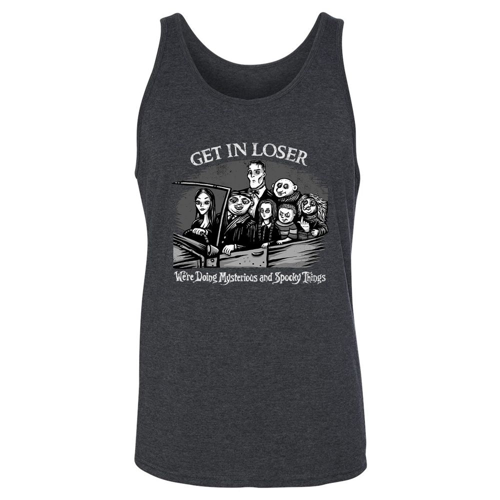 Unisex Jersey Tank - YZKKHZMA - Dark Grey Heather - 6