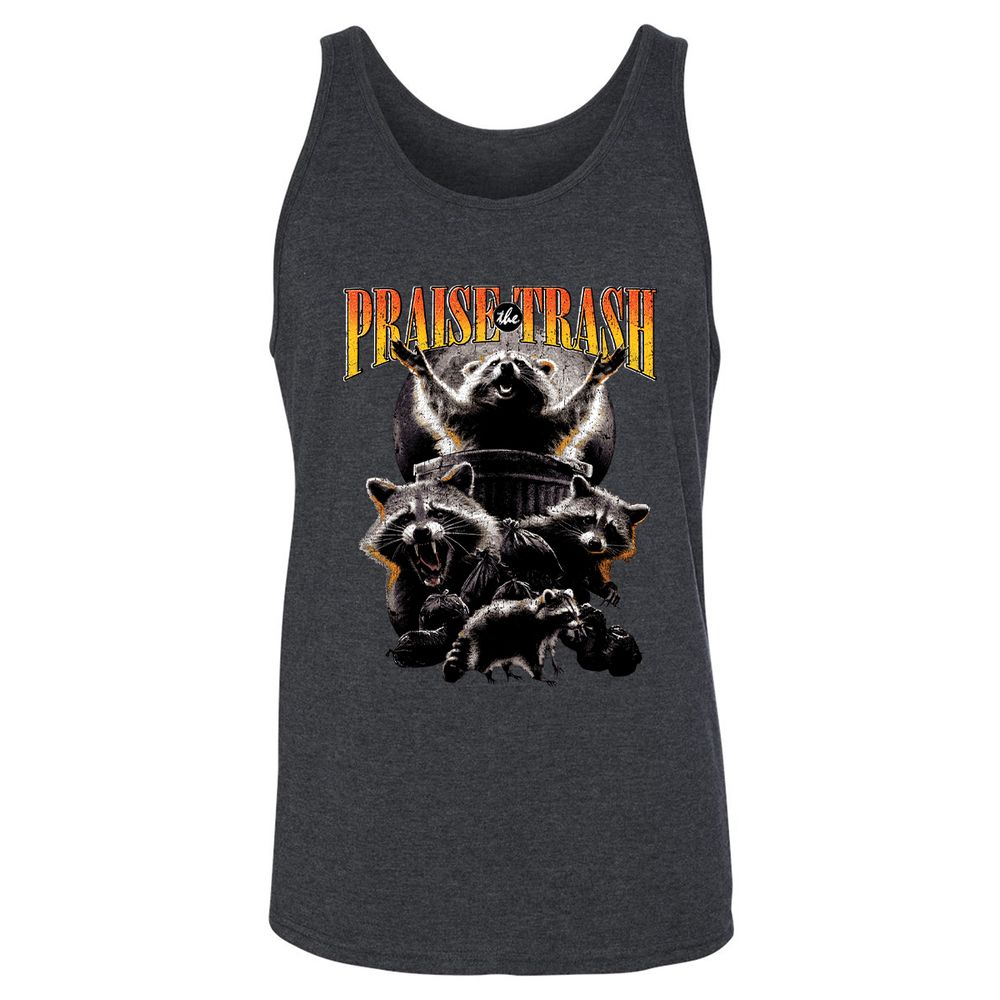 Unisex Jersey Tank - 4SBKHQLF - Dark Grey Heather - 6
