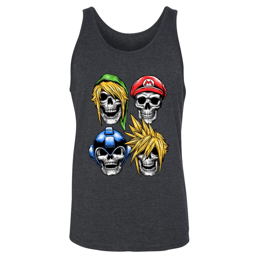 Unisex Jersey Tank - 2N8VBL58 - Dark Grey Heather - 6