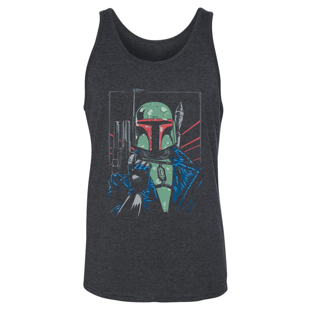 Unisex Jersey Tank - WXEN6AP1 - Dark Grey Heather - 6