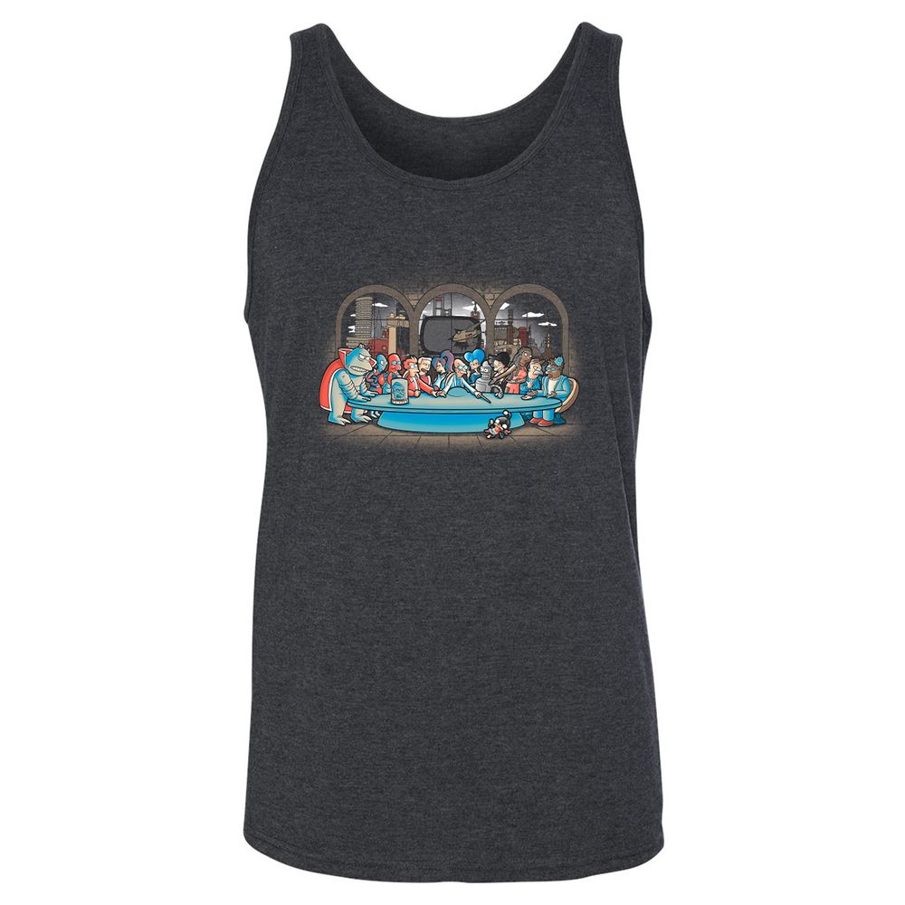 Unisex Jersey Tank - P3G69N6A - Dark Grey Heather - 6