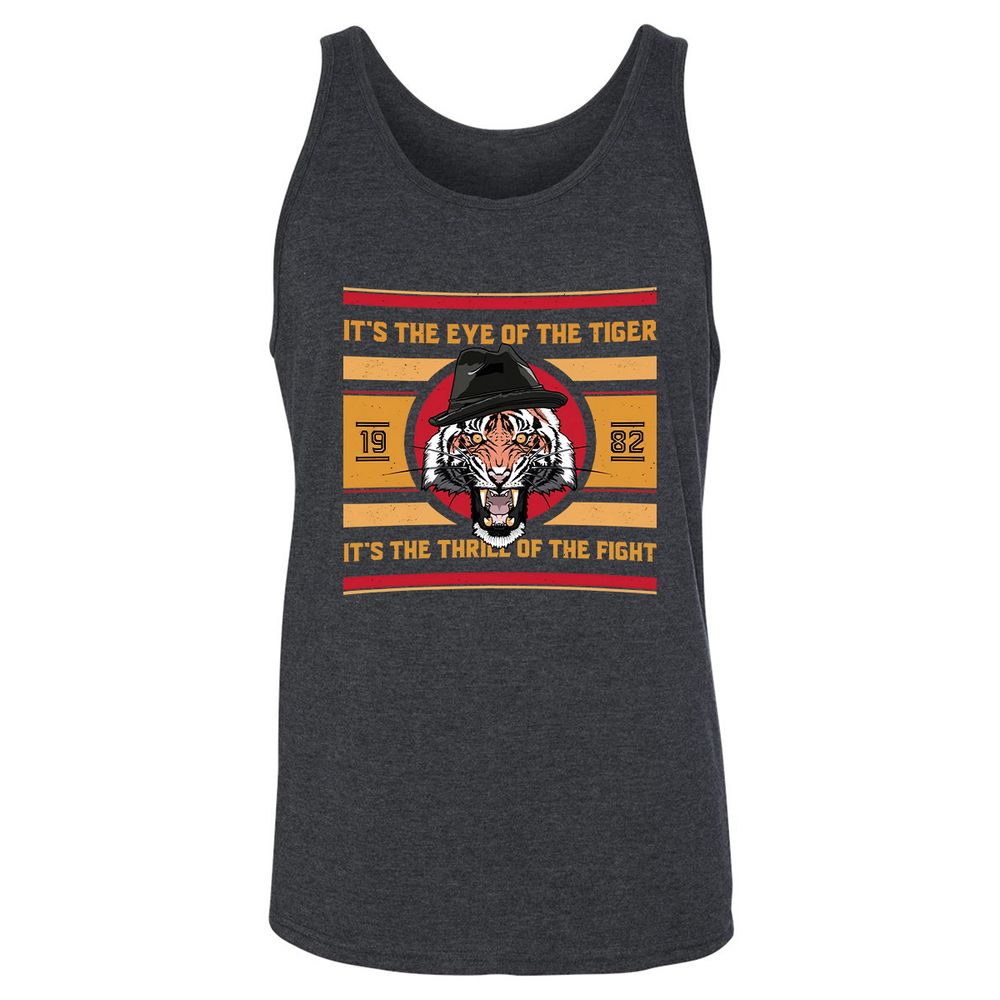 Unisex Jersey Tank - SRMUQ26Q - Dark Grey Heather - 6