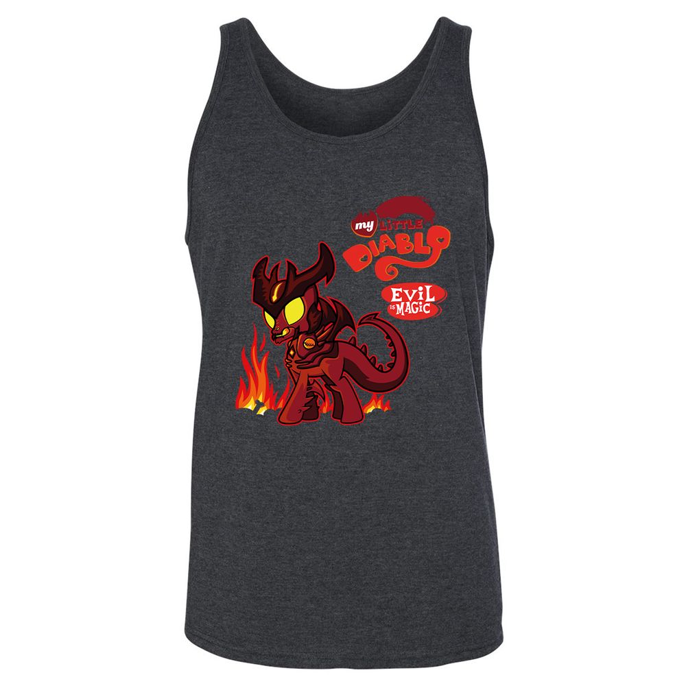 Unisex Jersey Tank - RTD53R49 - Dark Grey Heather - 6