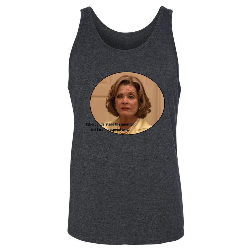 Unisex Jersey Tank - JH1EHV2R - Dark Grey Heather - 6