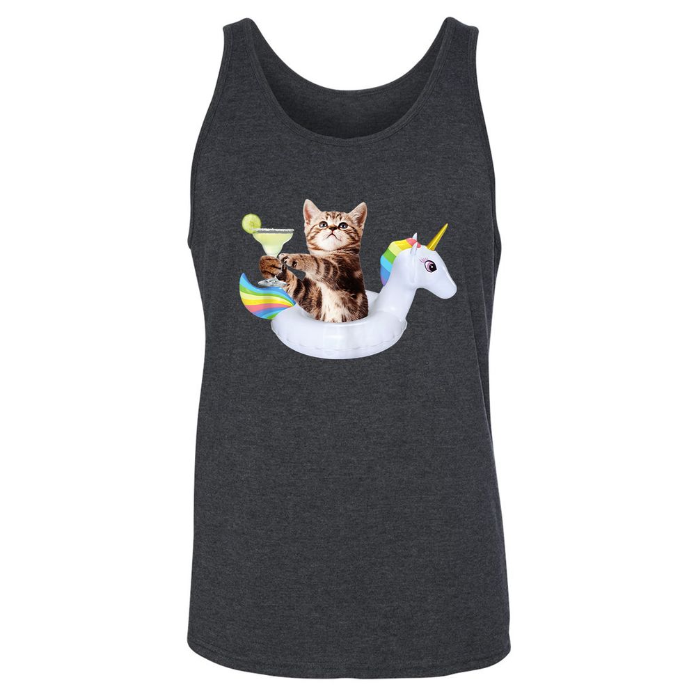 Unisex Jersey Tank - 6L866CL7 - Dark Grey Heather - 6