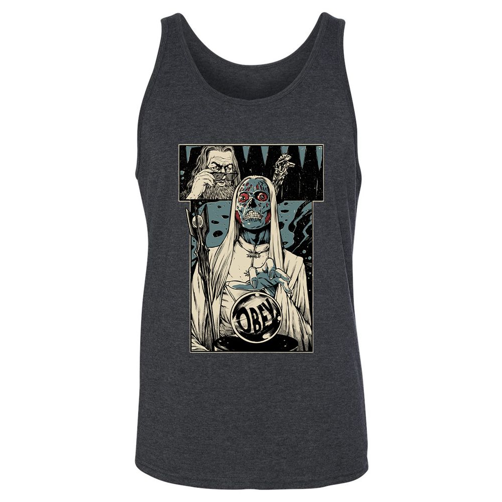 Unisex Jersey Tank - SC9UWV1R - Dark Grey Heather - 6