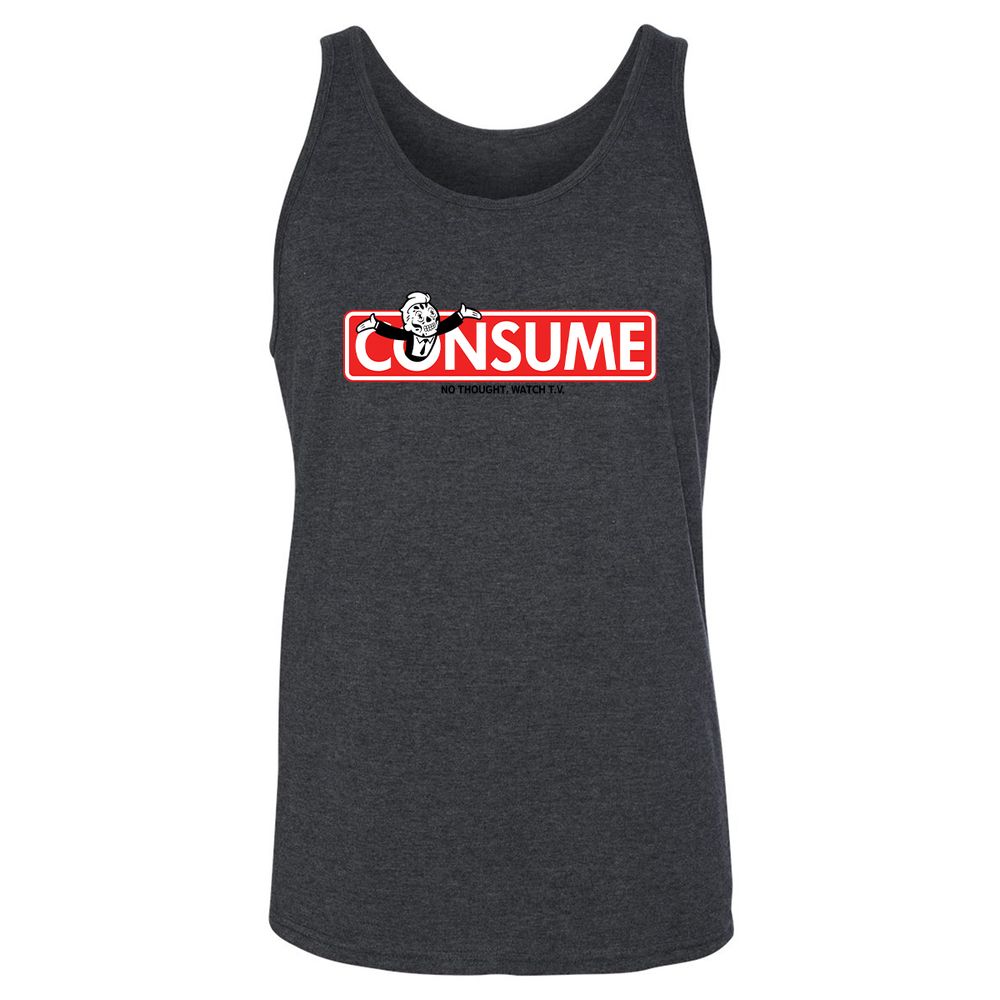 Unisex Jersey Tank - Z5UMUVQZ - Dark Grey Heather - 6