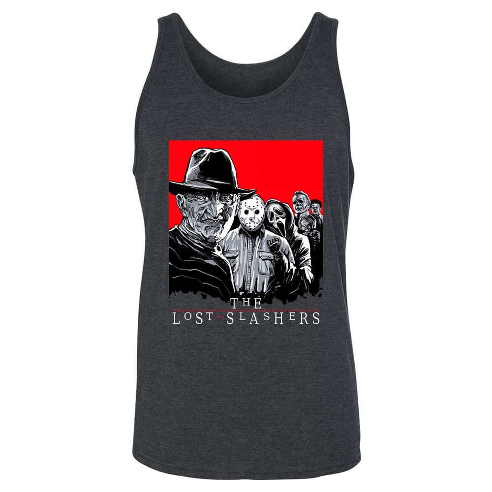 Unisex Jersey Tank - 7QT1N97R - Dark Grey Heather - 6