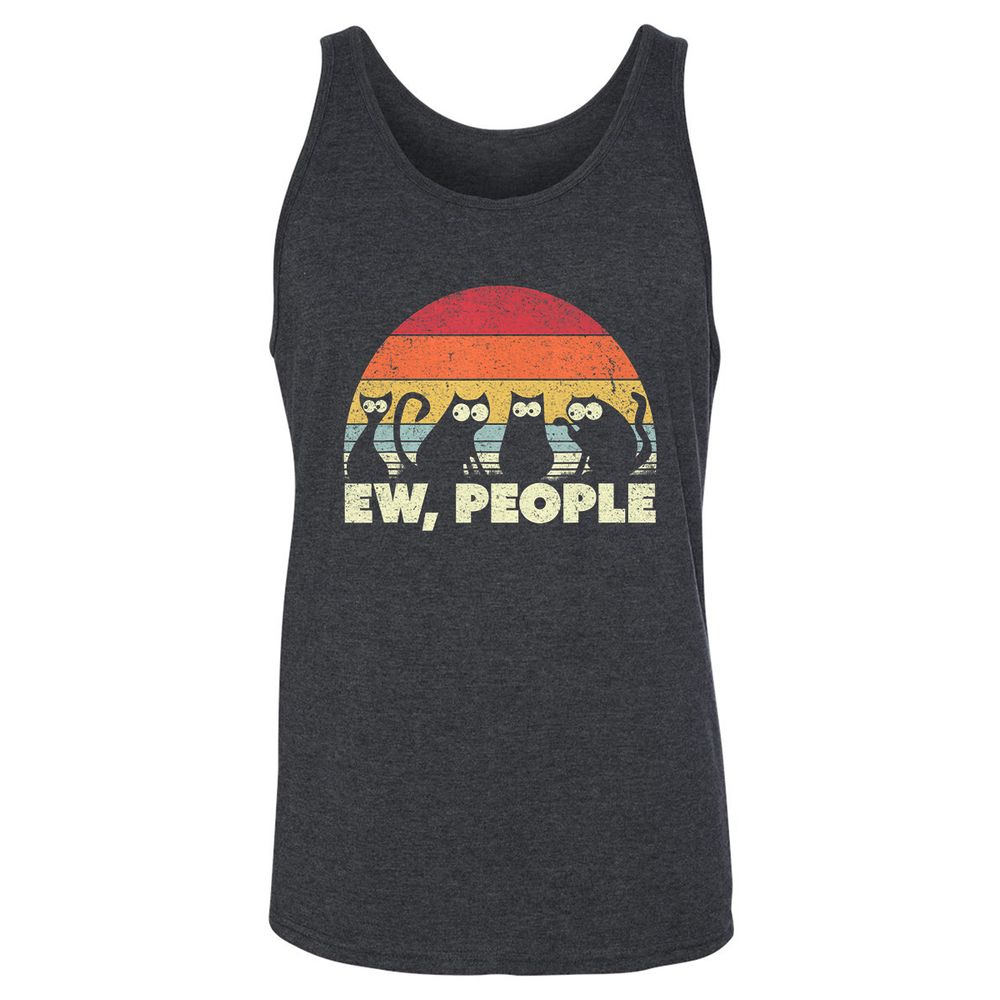 Unisex Jersey Tank - W93DAQW5 - Dark Grey Heather - 6