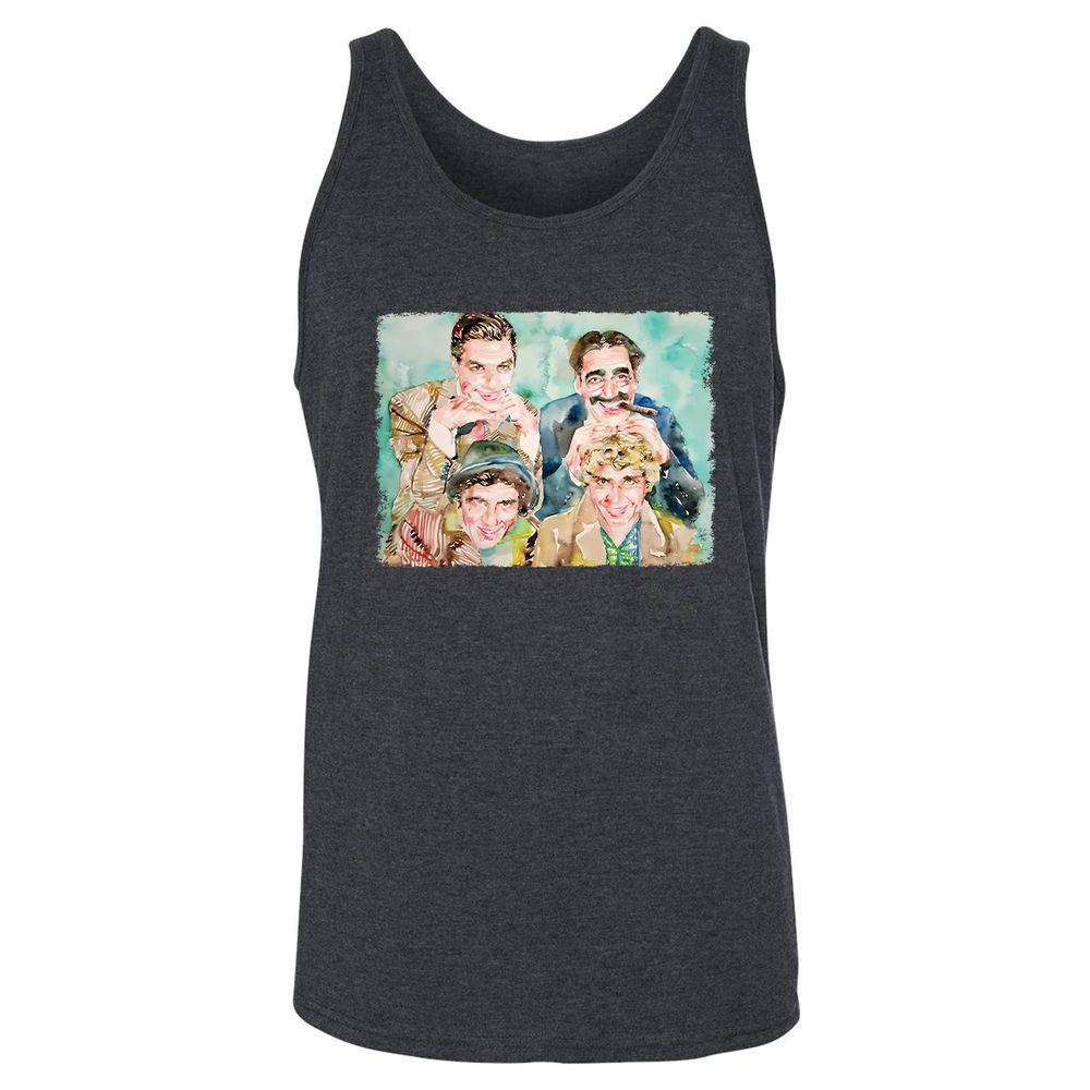 Unisex Jersey Tank - UJV1CN21 - Dark Grey Heather - 6