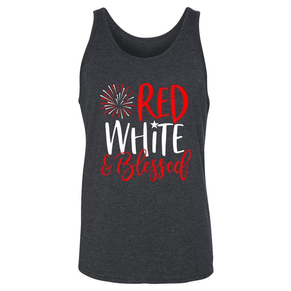 Unisex Jersey Tank - GXQDTR9S - Dark Grey Heather - 6