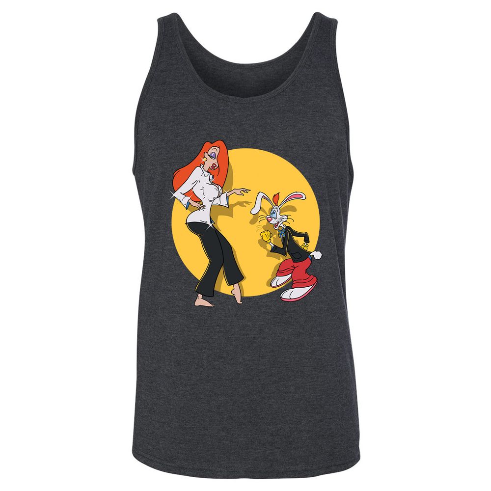 Unisex Jersey Tank - 13AC9NEK - Dark Grey Heather - 6