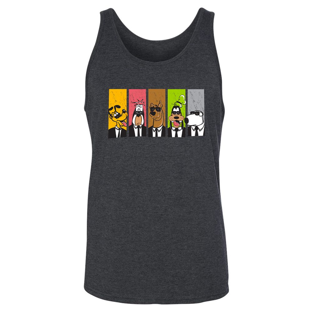 Unisex Jersey Tank - 8BN975XA - Dark Grey Heather - 6
