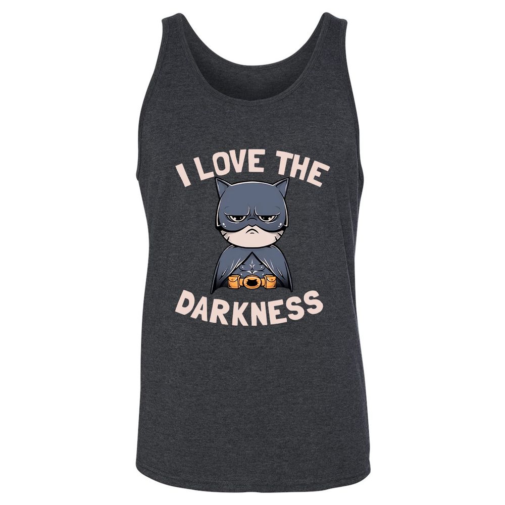 Unisex Jersey Tank - XPVCMRP9 - Dark Grey Heather - 6
