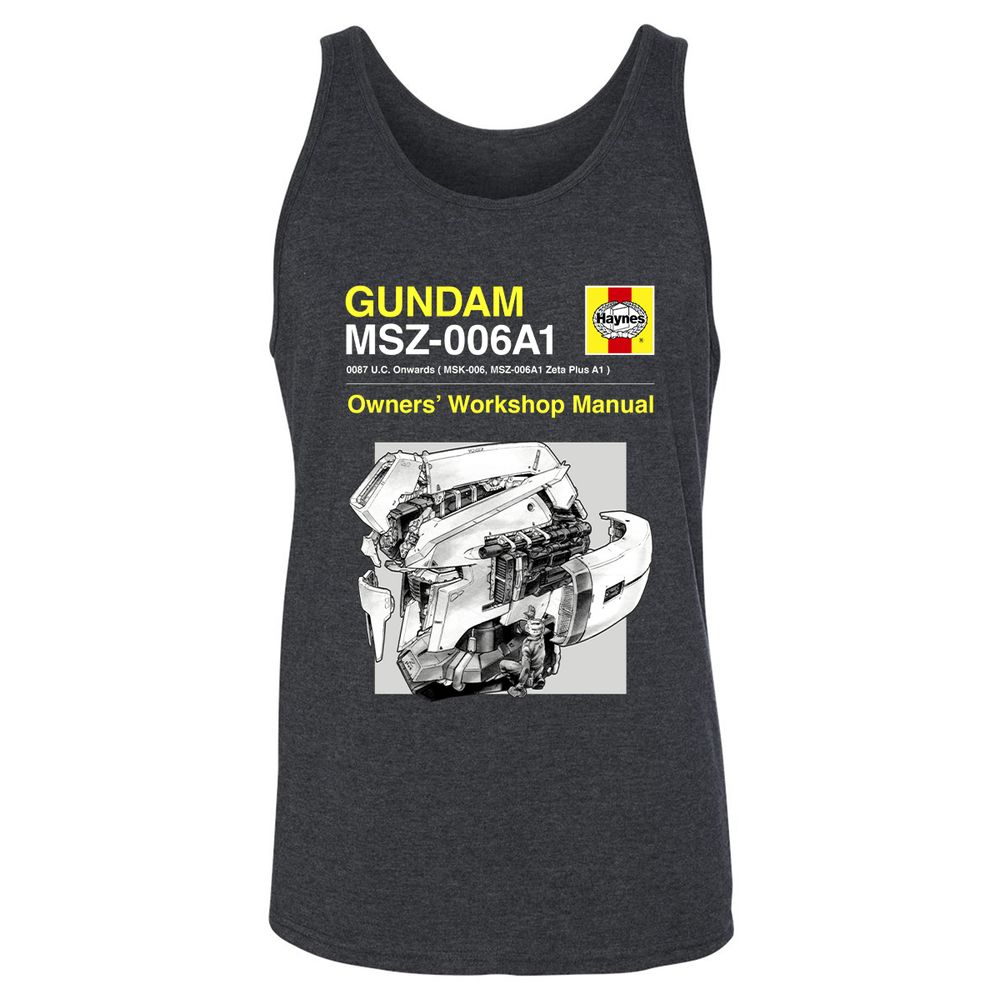 Unisex Jersey Tank - 69L5UXWE - Dark Grey Heather - 6