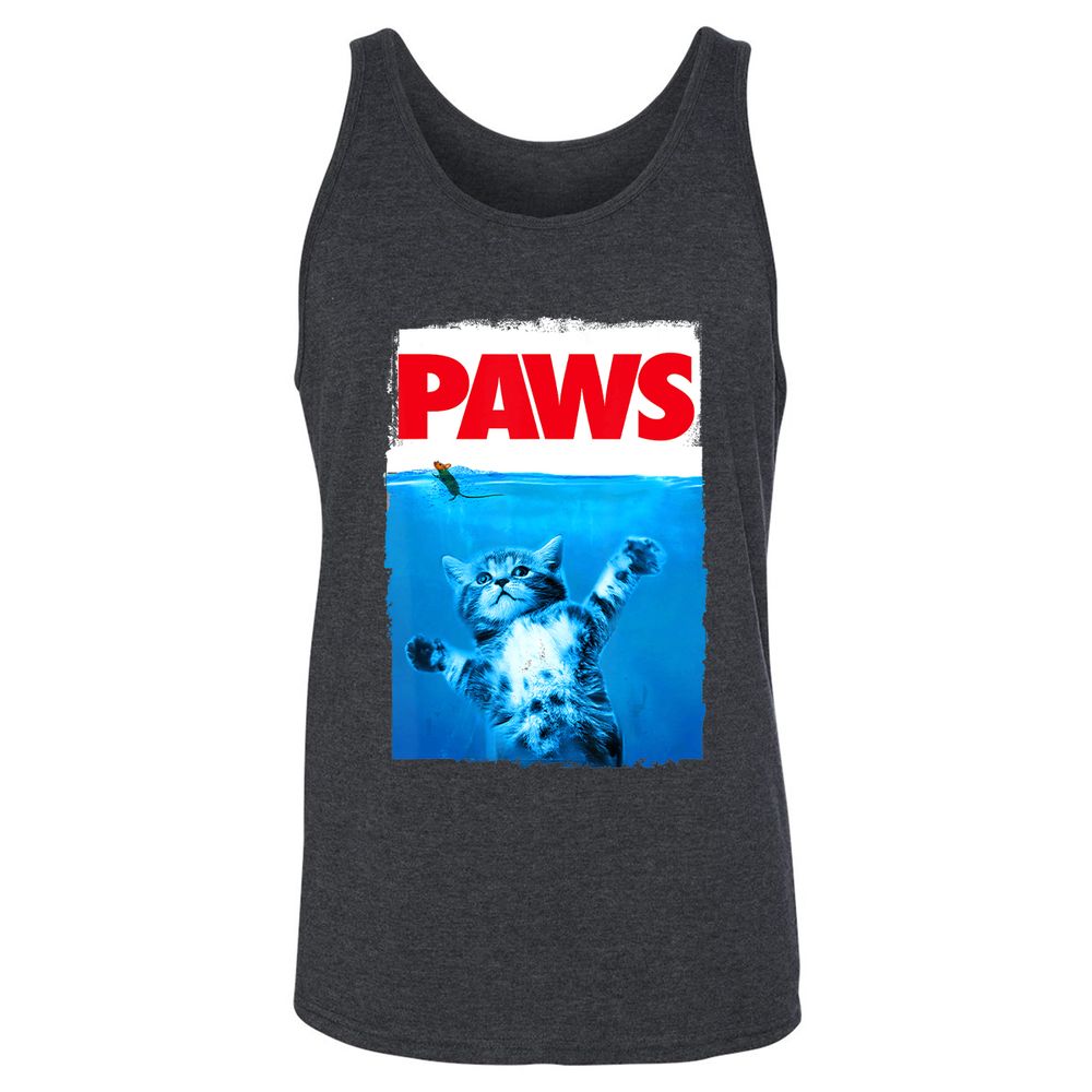 Unisex Jersey Tank - WALYMEHX - Dark Grey Heather - 6