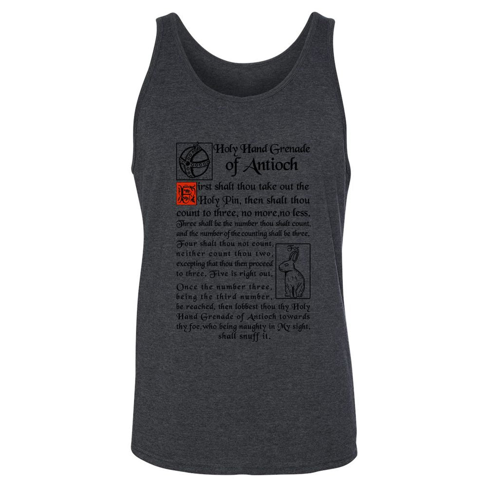 Unisex Jersey Tank - 31K5QH1T - Dark Grey Heather - 6