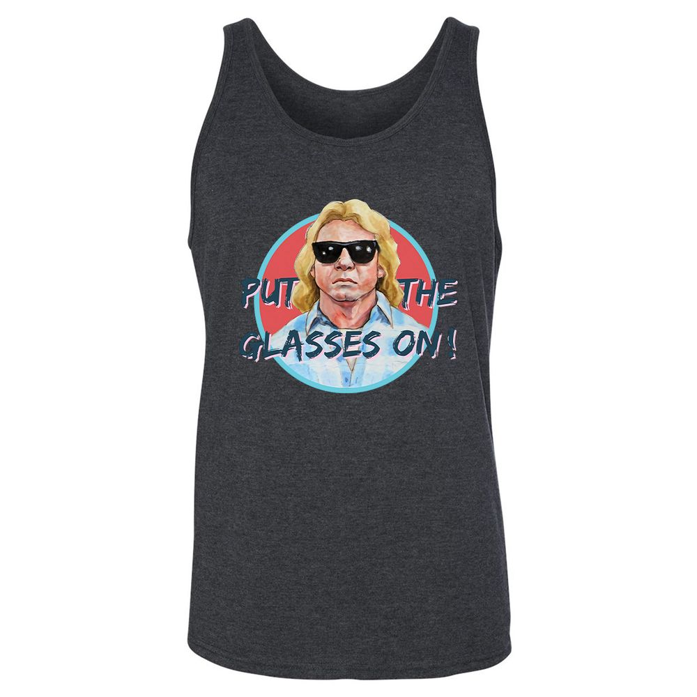 Unisex Jersey Tank - CZ8QBH66 - Dark Grey Heather - 6