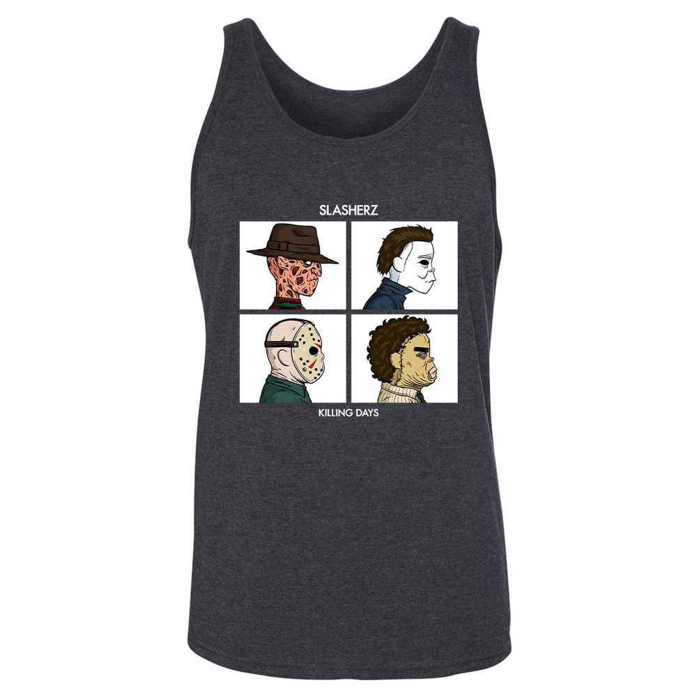 Unisex Jersey Tank - J13HBC82 - Dark Grey Heather - 6