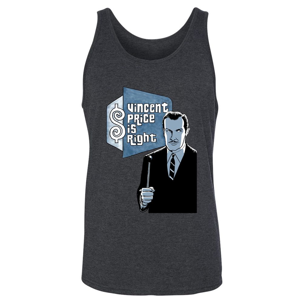 Unisex Jersey Tank - 9WZURKSB - Dark Grey Heather - 6