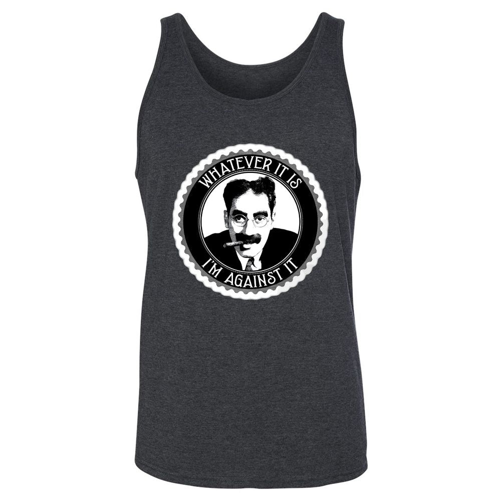 Whatever it is I'm against it - Dark Grey Heather - 6