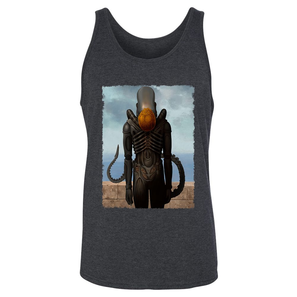 Unisex Jersey Tank - AJH2ZAY4 - Dark Grey Heather - 6