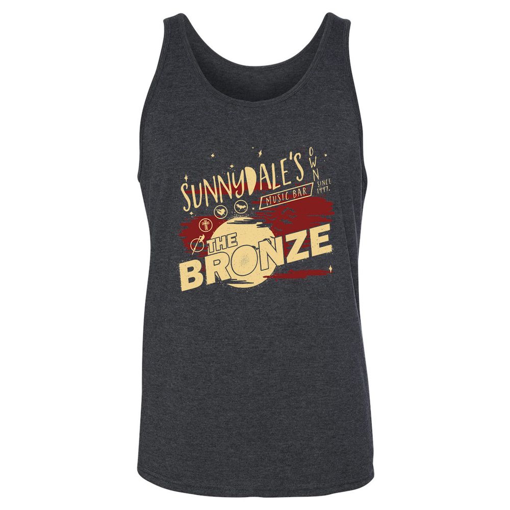 Unisex Jersey Tank - 1P3MYGFL - Dark Grey Heather - 6